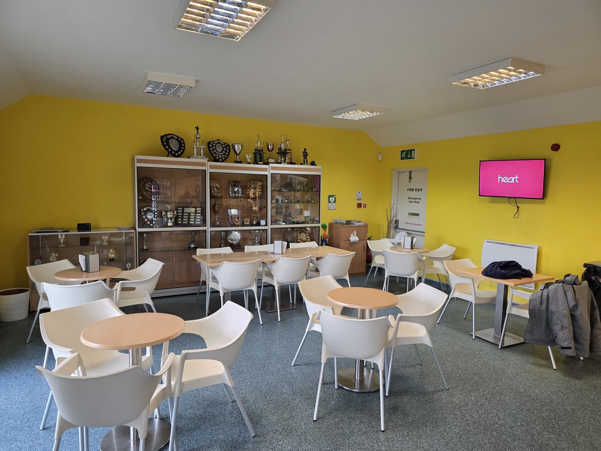 Hillend Lodge clubroom